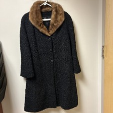 VTG 1960's Women's Black Curly