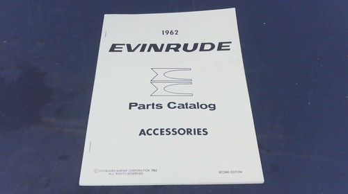 1962 evinrude accessories - evinrude,