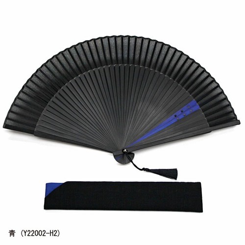 Men folding fan - "accent", w/