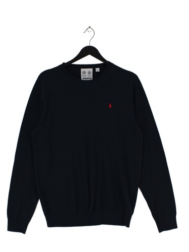 Musto men jumper blue - men's, m