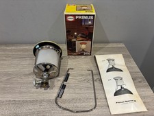 Vintage Primus 2170 Camping Lantern Propane Gas Lamp Boxed Unused Fishing Sweden