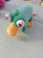 Disney Store Phineas And Ferb Perry The Platypus Plush Stuffed Animal 
