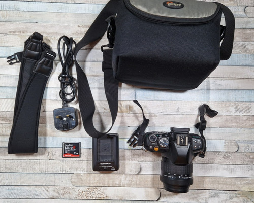 Olympus 410 digital slr - olympus, w/