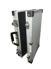 40 X 25 Cm Aluminium Flight Case Brief Case Foam Lined No Keys