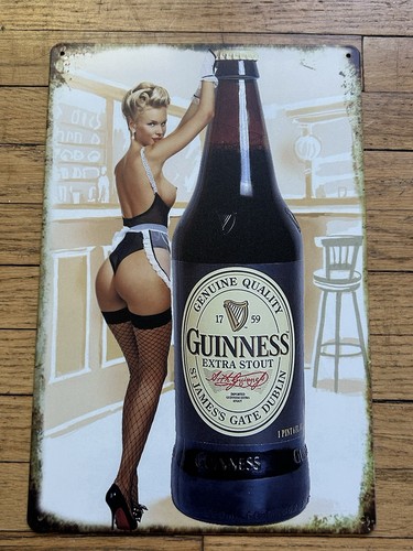 Tin sign 8x12 guinness - 8x12, beer