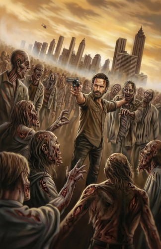 The walking dead rick grimes - dead,