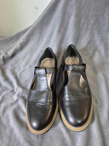 Clarks somerset black - black, leather