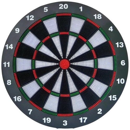 Safety dartboard with - safety,