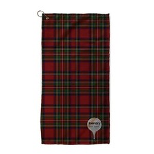 Tartan - Traditional Red - Golf Towel