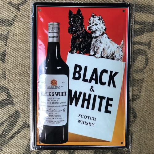 Black white scotch - &, whisky