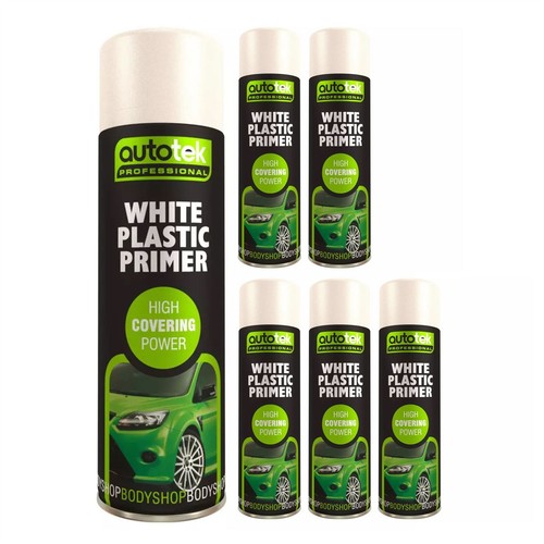 Autotek white plastic - autotek, primer