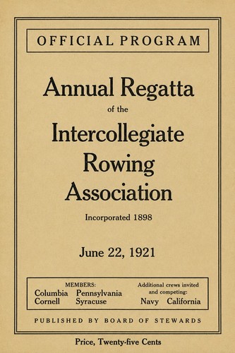 Intercollegiate rowing - intercollegiate,