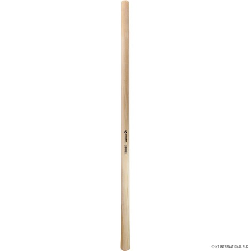 120cm wooden hoe - round, handle