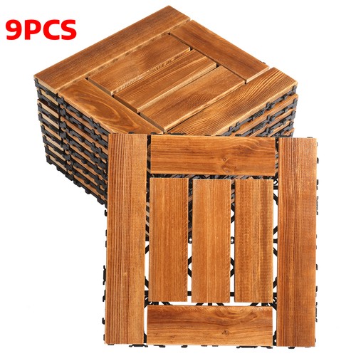 Interlocking wooden garden - wooden,