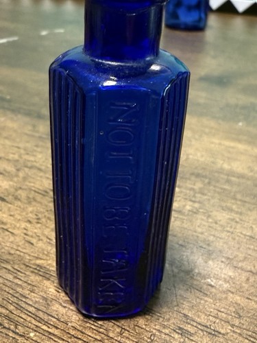 Old vintage cobalt blue - vintage,