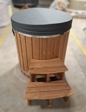 Round Fiberglass Cold Plunge