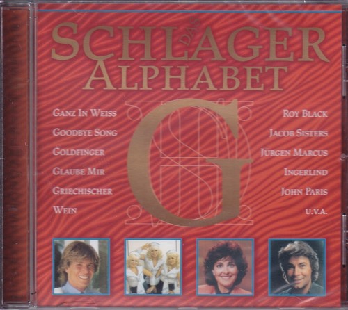 Schlager party alphabet cd - schlager, "g"