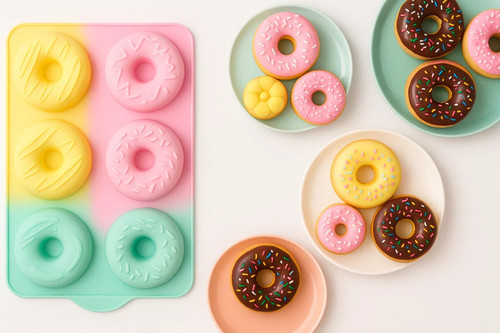 Silicone donut doughnut - 6,