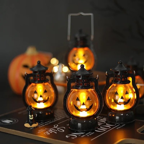 Halloween pumpkin lanterns - halloween,