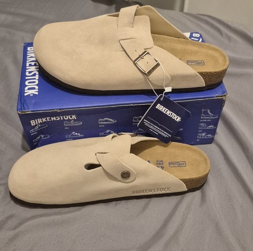 Boston beige birkenstocks size - beige,