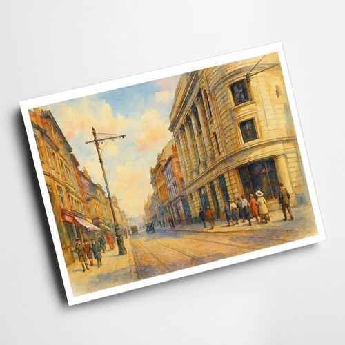 Print victoria street - a4,