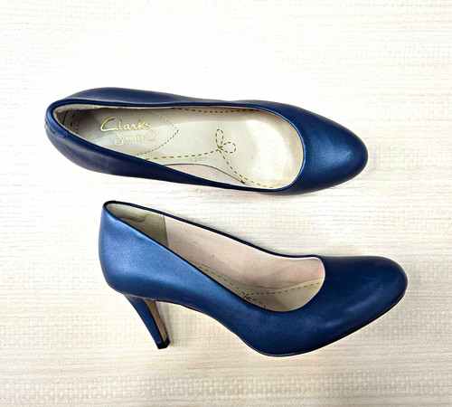 Clarks somerset womens navy - clarks,
