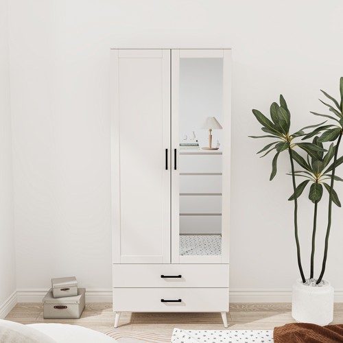 Devon mirror wardrobe door 2 - devon,