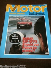 MOTOR MAGAZINE - RENAULT 5 GORDINI - MAY 5 1979