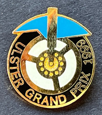 MOTORCYCLE Pin Badge U.G.P