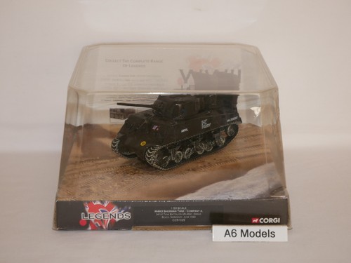 Corgi m4a3 sherman tank - corgi,