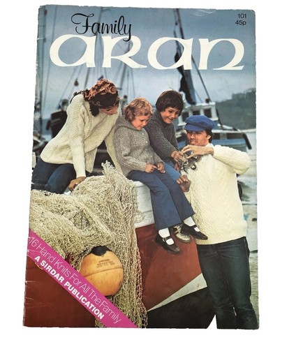 Vintage sirdar family aran - family, 101