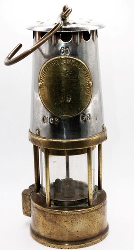Genuine vintage miners - miners, lamp