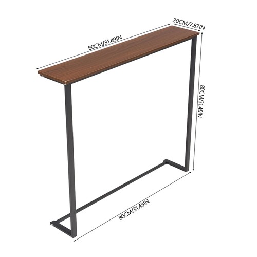 100cm console table narrow - 80/100cm,