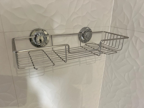 Stainless steel shower caddy - stainless,