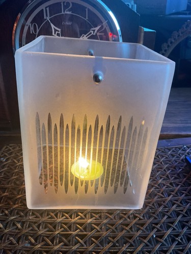 Vintage square frosted - square,