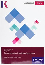 CIMA BA1 Funadamentals of Business Economics - Study Text (Cima Study Texts Book