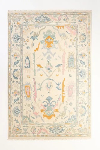 Hand knotted larson - rug,
