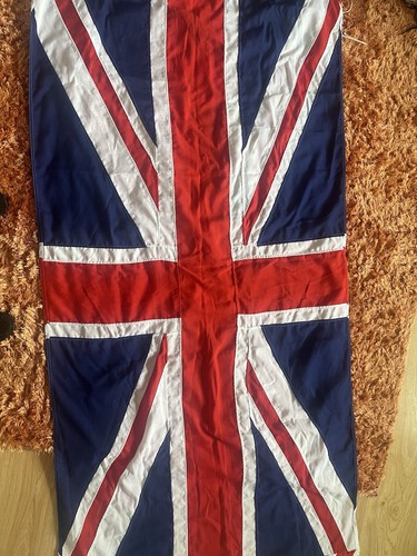 Union jack material sewn - material,