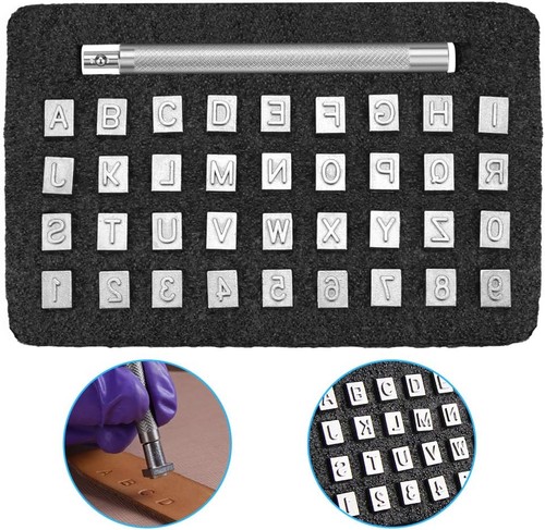 Pcs number letter stamp - pcs,