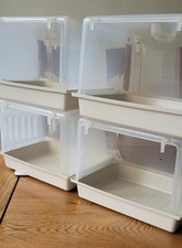   Cage Bird Baths X 4 Large  For Finches, Budgies, Canarys.