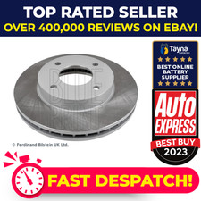 2x Brake Discs Pair Vented