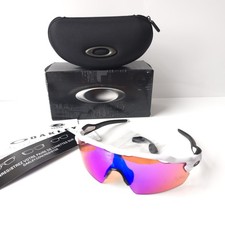 Oakley Radar EV Path Sunglasses White /Prizm Road Pink/Orange Lens OO9211-1338 