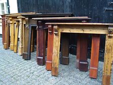 Wood fire surrounds fireplace for cast iron fireplace