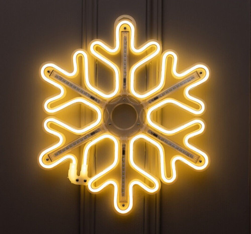 Christmas snowflake led rope - christmas,