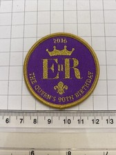 Scout Badge Queens 90th