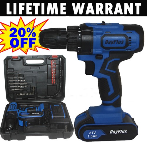 21v cordless drill driver tool - driver,