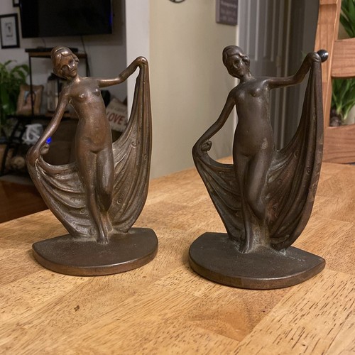 Antique bronze art deco - art,