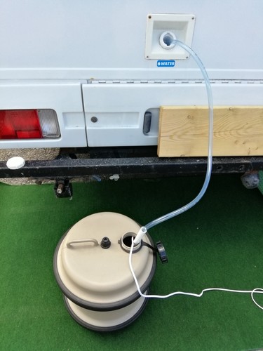Water tank fill - tank, pump