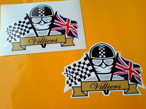 Villiers motorcycle stickers - villiers,