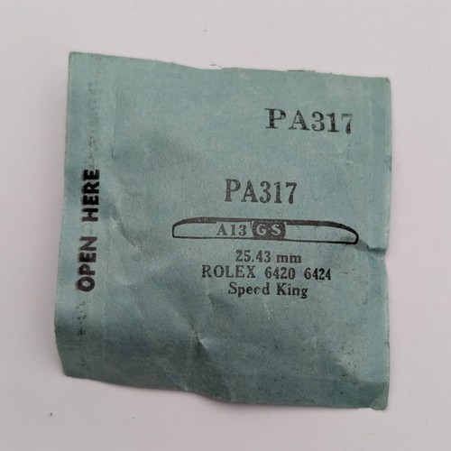 Nos pa317 rolex speed king - pa317,